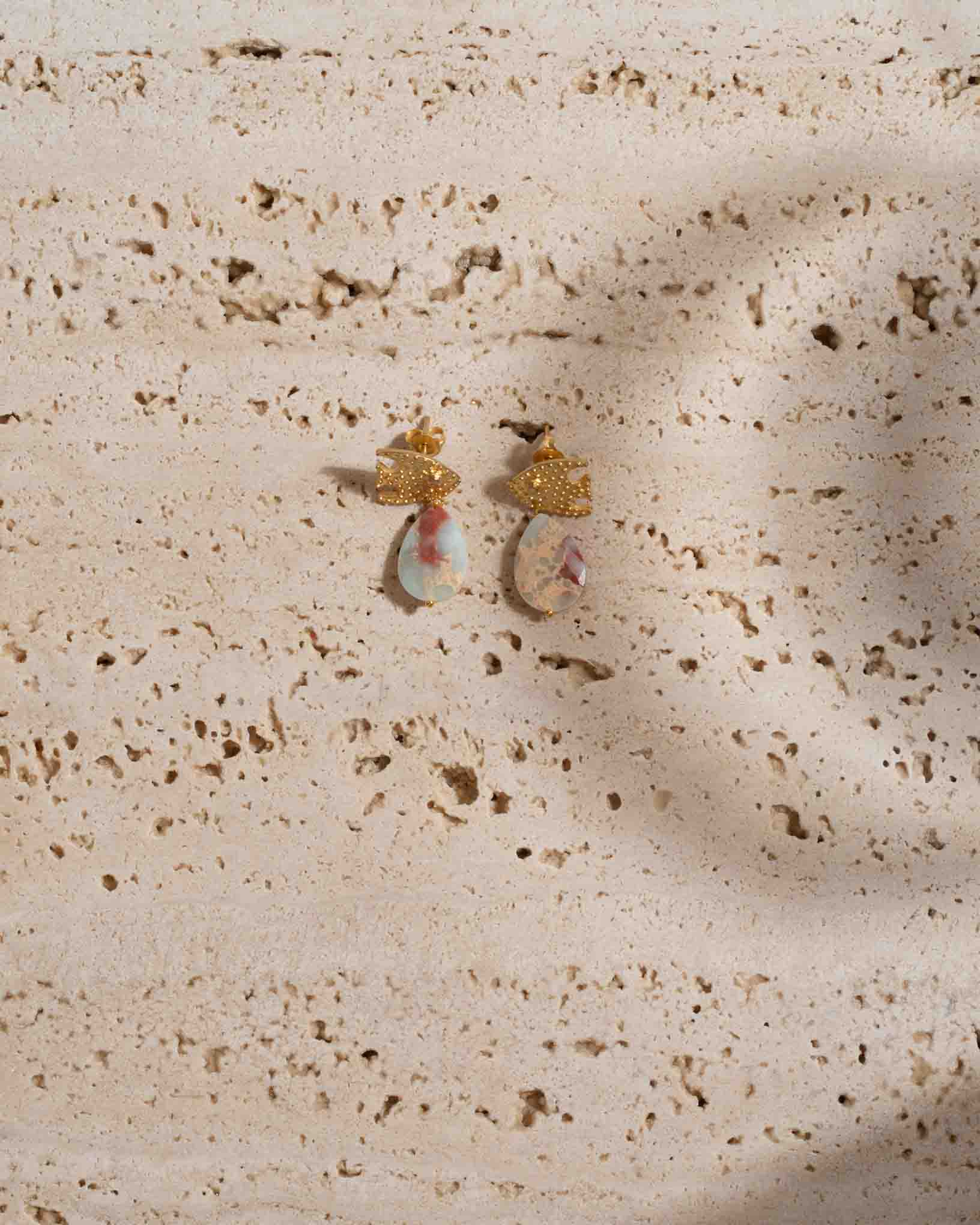 Ohrring Pesce Palla aus der Kollektion I Classici von Donna Rachele Jewelry