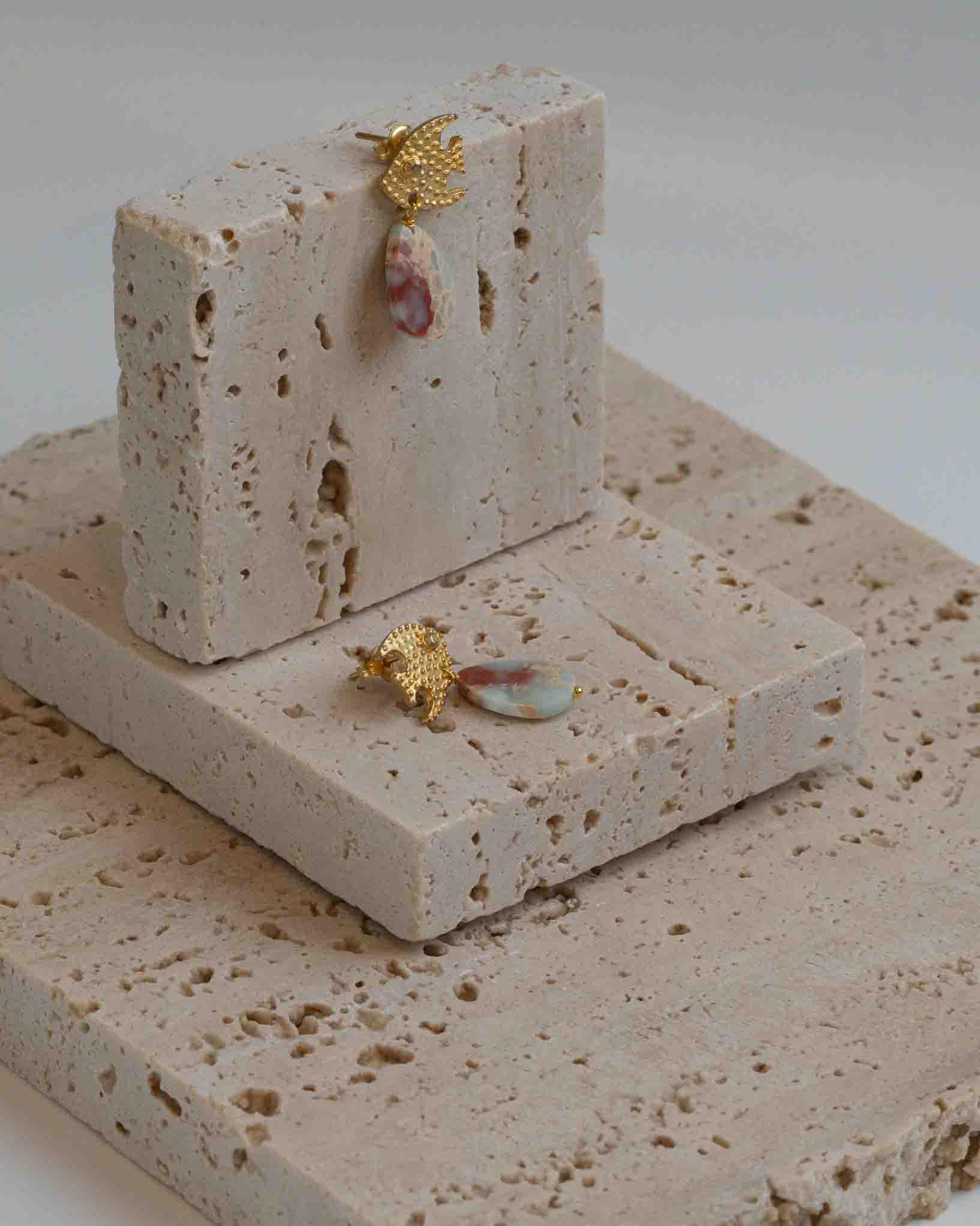 Ohrring Pesce Palla aus der Kollektion I Classici von Donna Rachele Jewelry