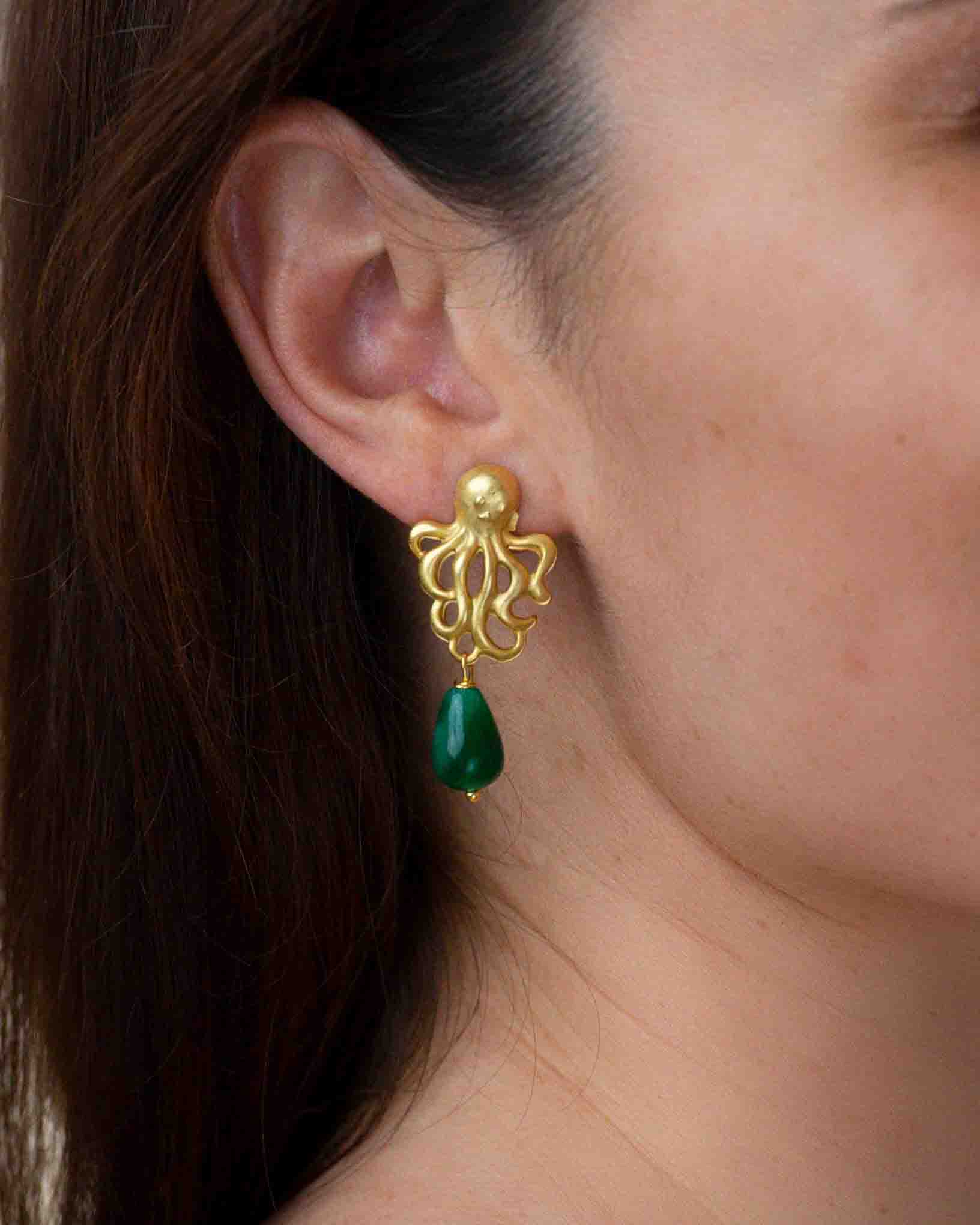 Ohrring Polipetto aus der Kollektion I Classici von Donna Rachele Jewelry