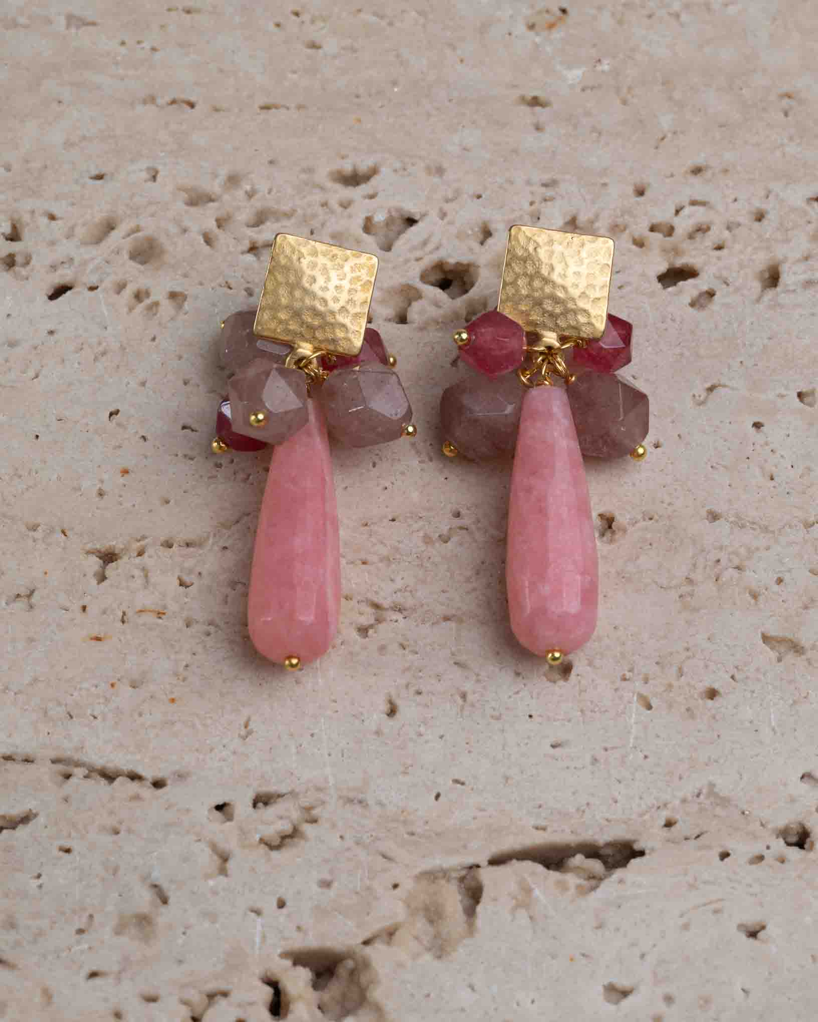 Ohrring Vino Rosso aus der Kollektion I Classici von Donna Rachele Jewelry