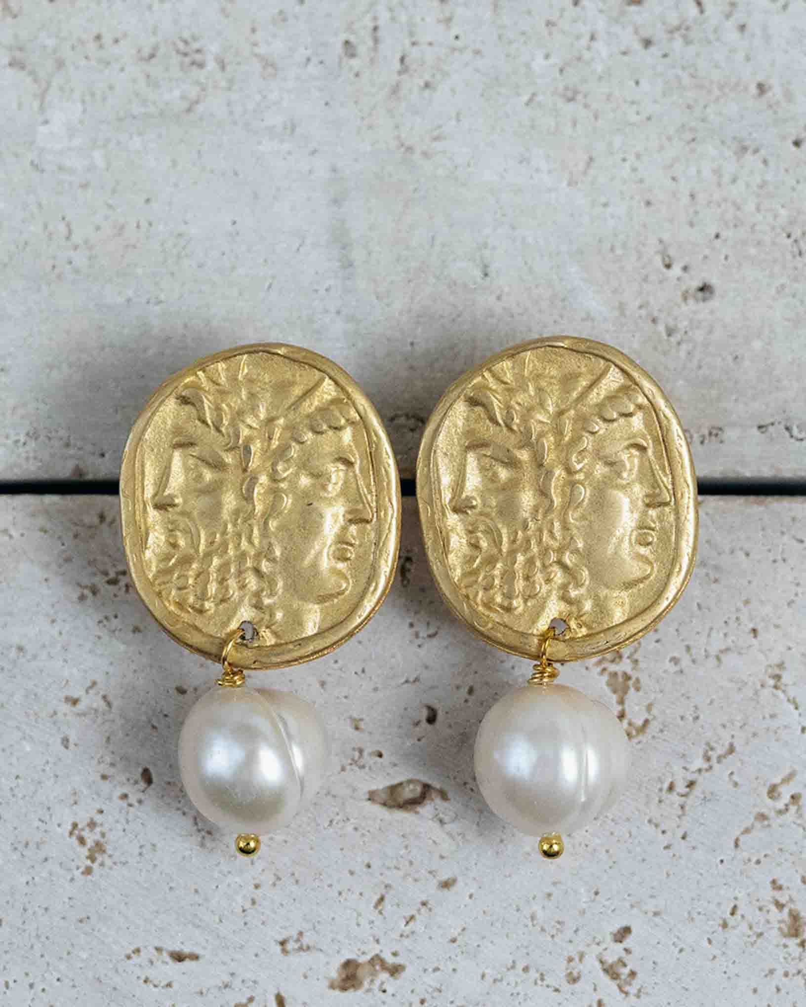 Ohrring Donna Carmela aus der Kollektion Perle e Coralli von Donna Rachele Jewelry