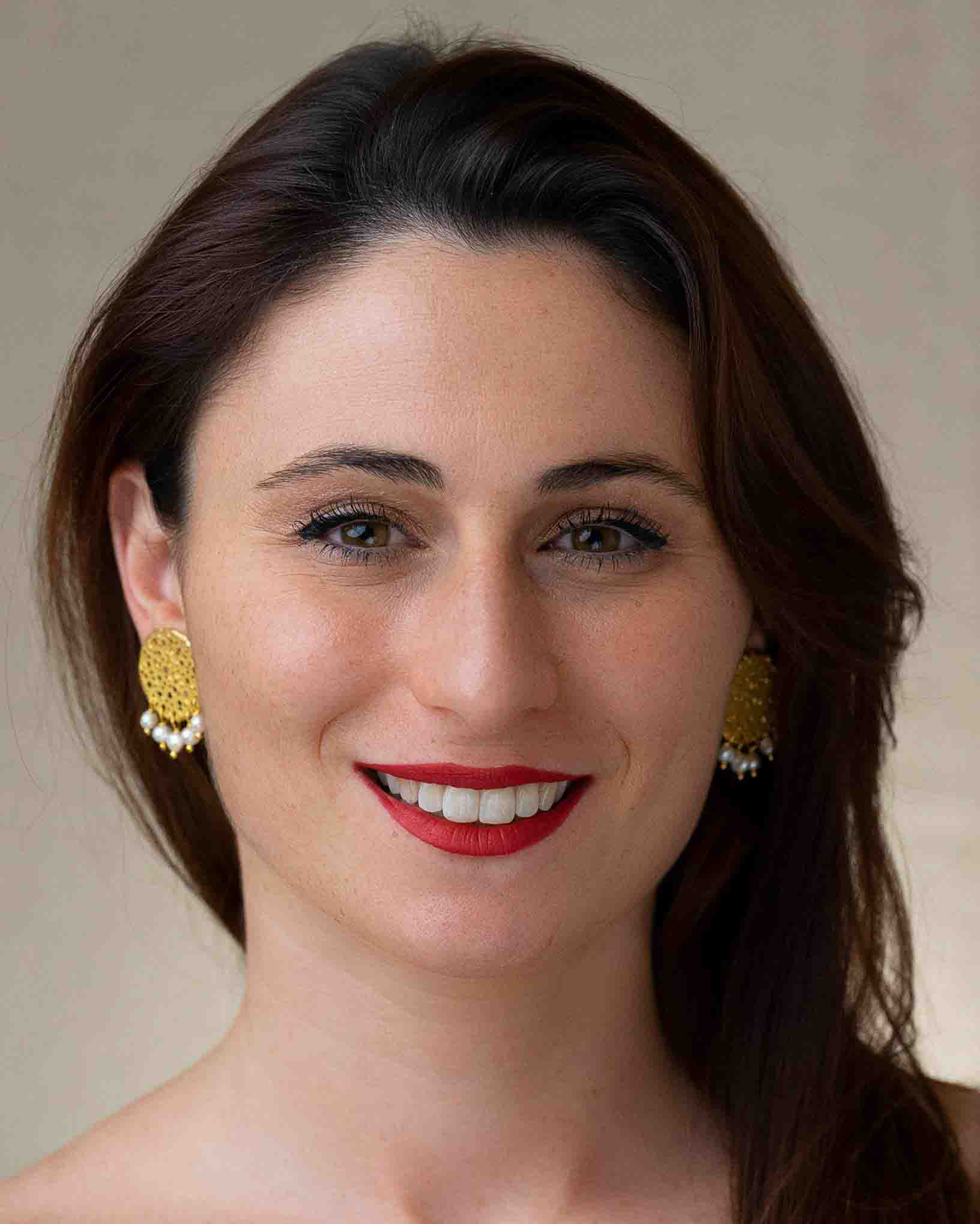 Ohrring Donna Maria aus der Kollektion Perle e Coralli von Donna Rachele Jewelry