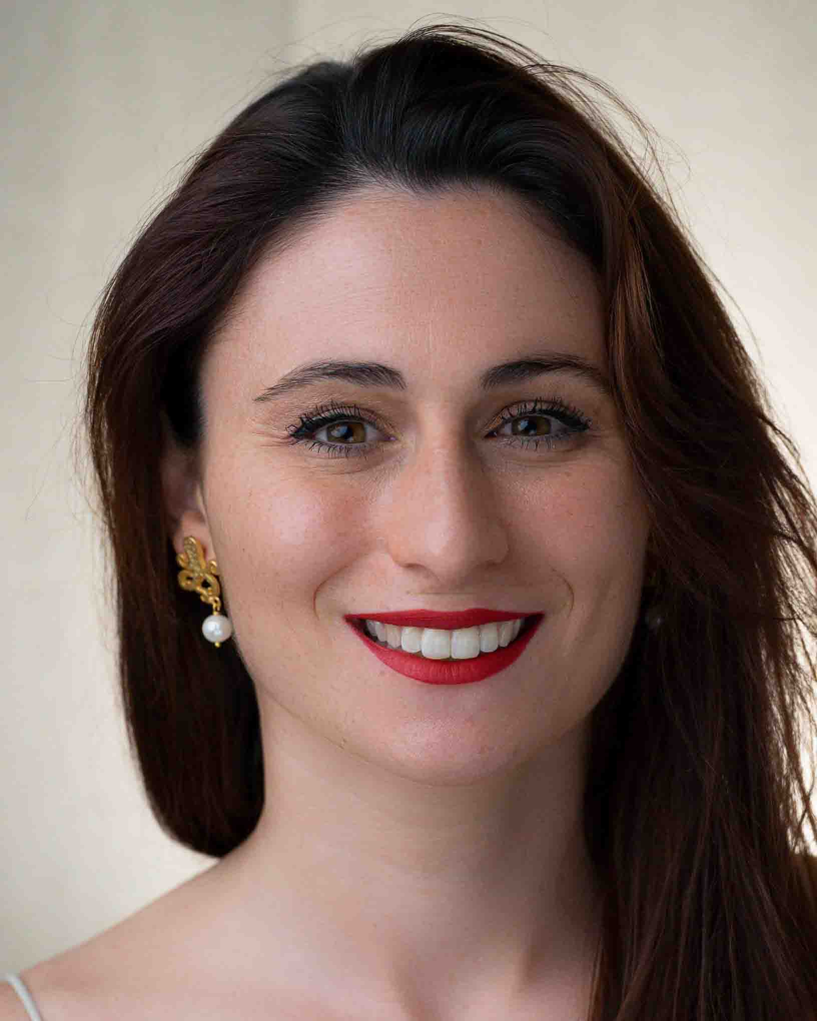 Ohrring Insalata di Polpo aus der Kollektion Perle e Coralli von Donna Rachele Jewelry