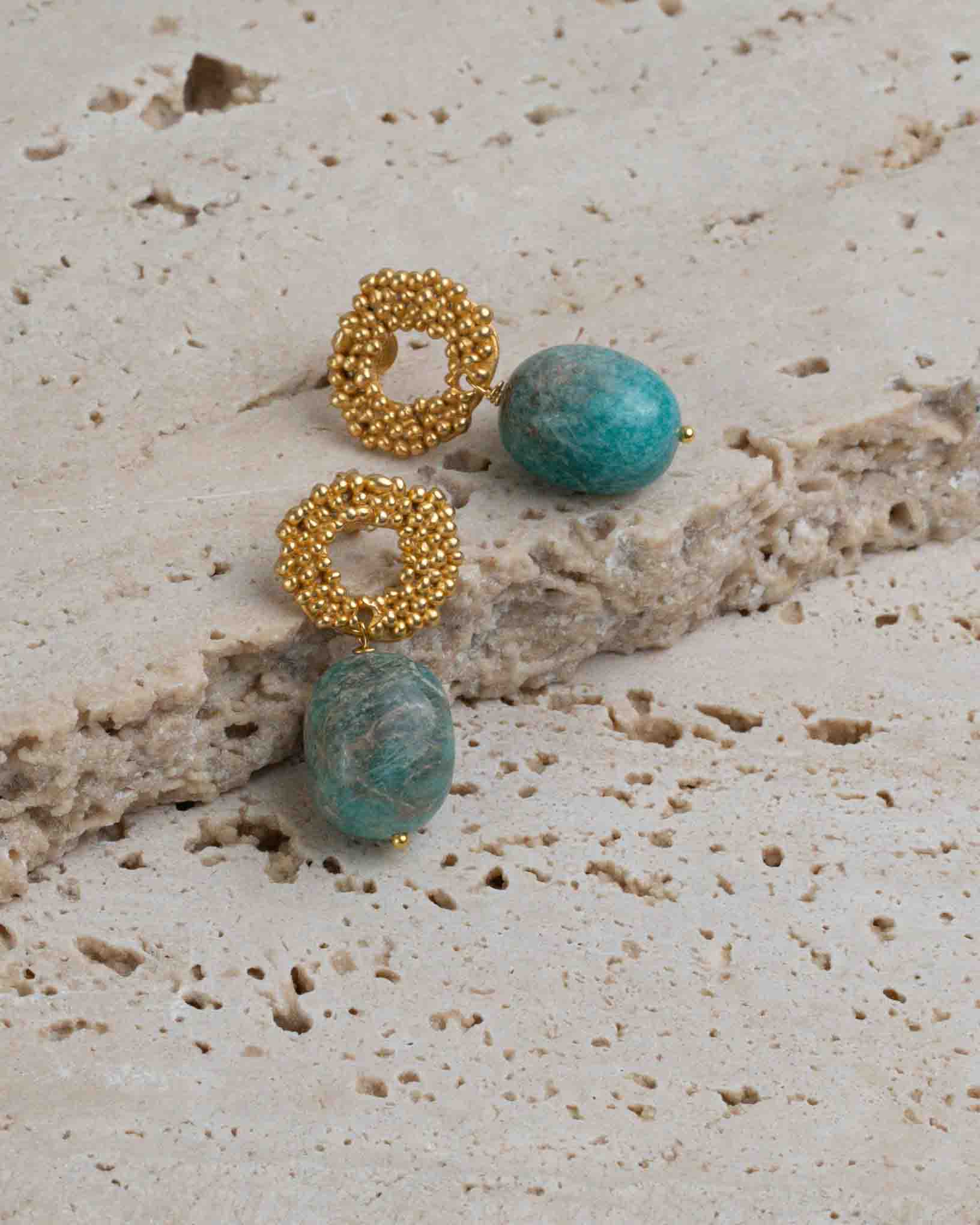 Ohrring Verde aus der Kollektion Quattro Stagione von Donna Rachele Jewelry