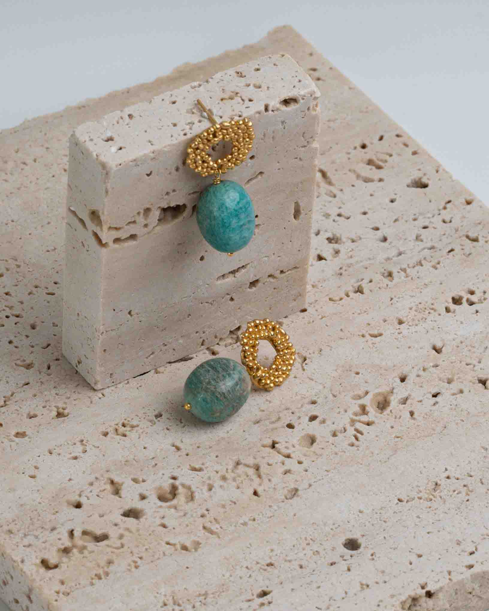 Ohrring Verde aus der Kollektion Quattro Stagione von Donna Rachele Jewelry