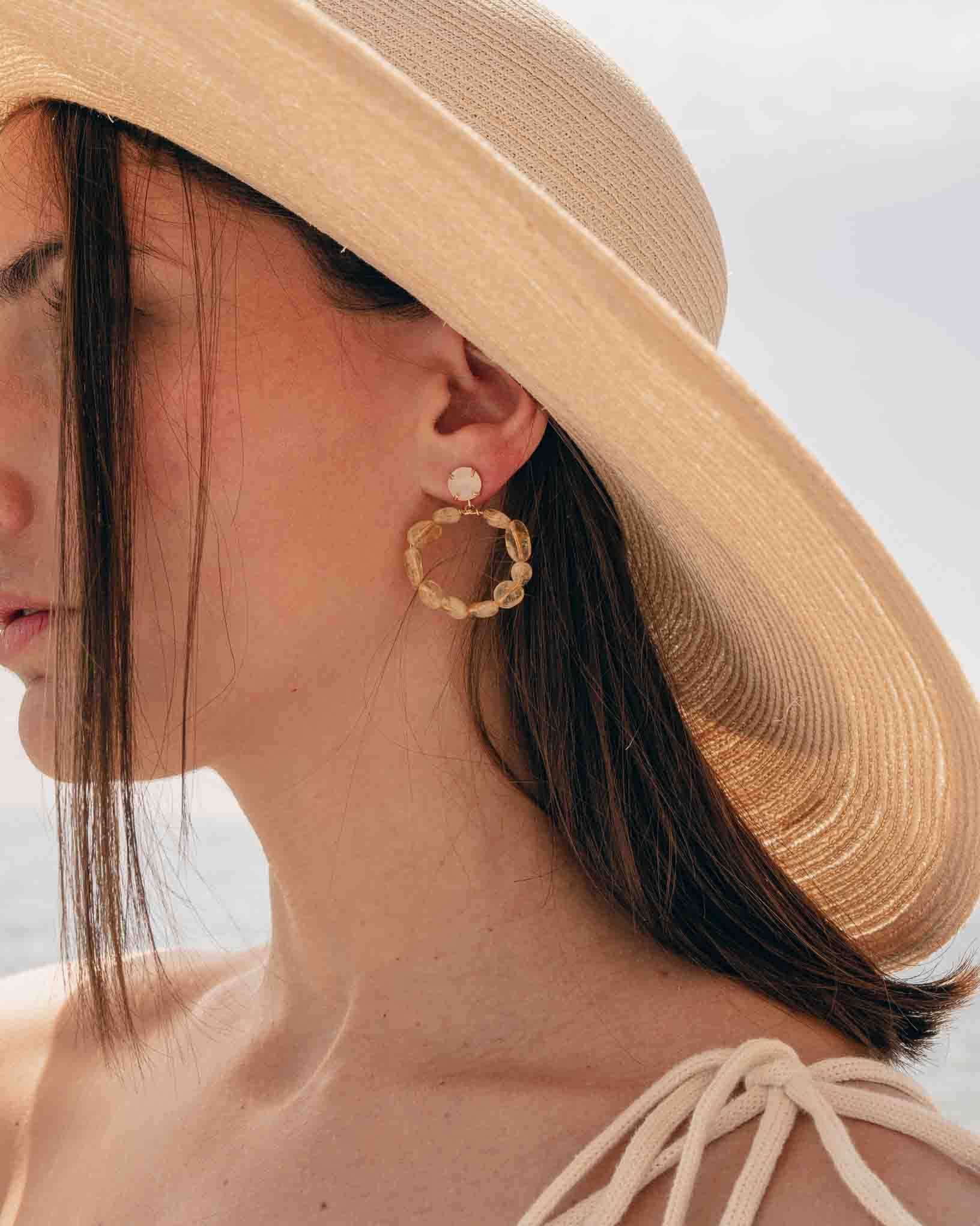 Ohrring Victoria aus der Kollektion I giardini la Mortella von Donna Rachele Jewelry