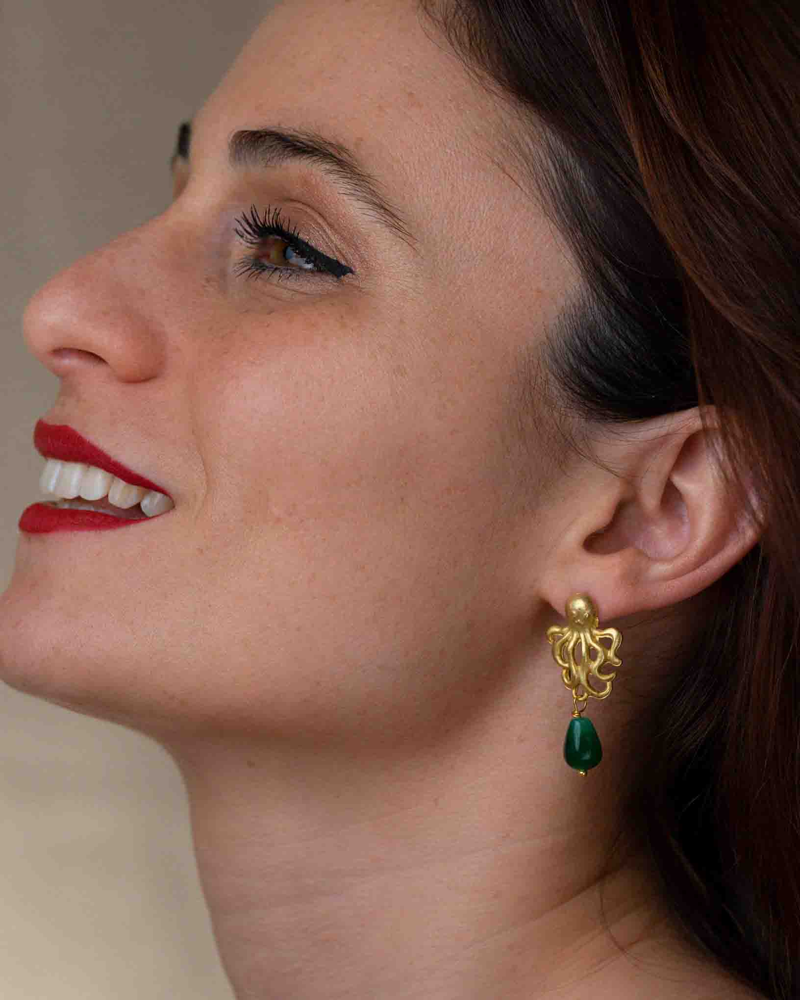 Ohrring Polipetto aus der Kollektion I Classici von Donna Rachele Jewelry