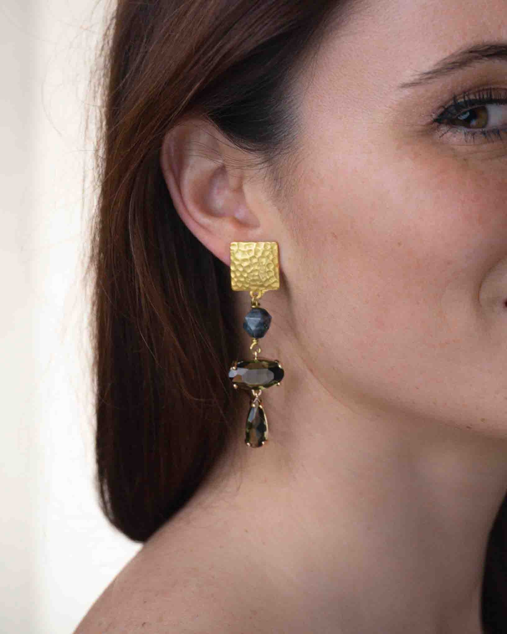 Ohrring Vesuvio aus der Kollektion I Classici von Donna Rachele Jewelry