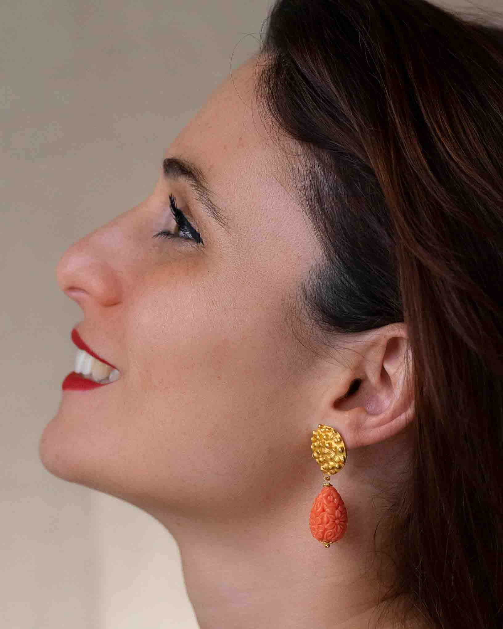 Ohrring Donna Rosetta aus der Kollektion Donna di Classe von Donna Rachele Jewelry