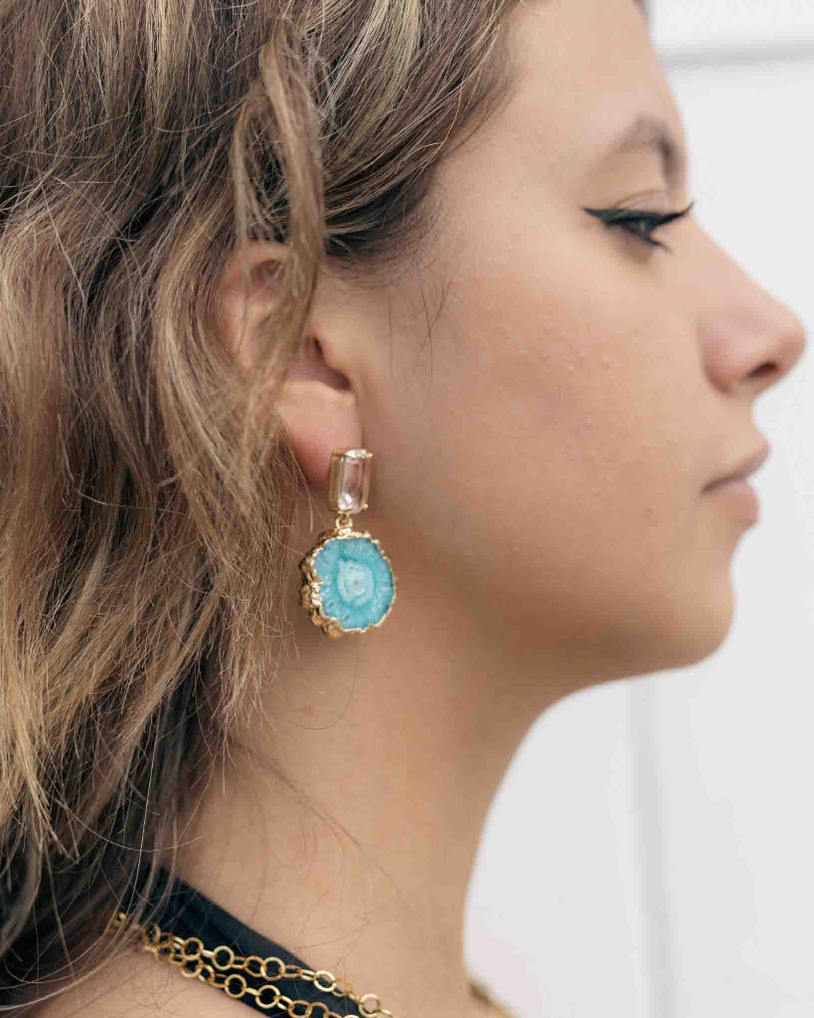Ohrring Nettuno aus der Kollektion Galassia von Donna Rachele Jewelry