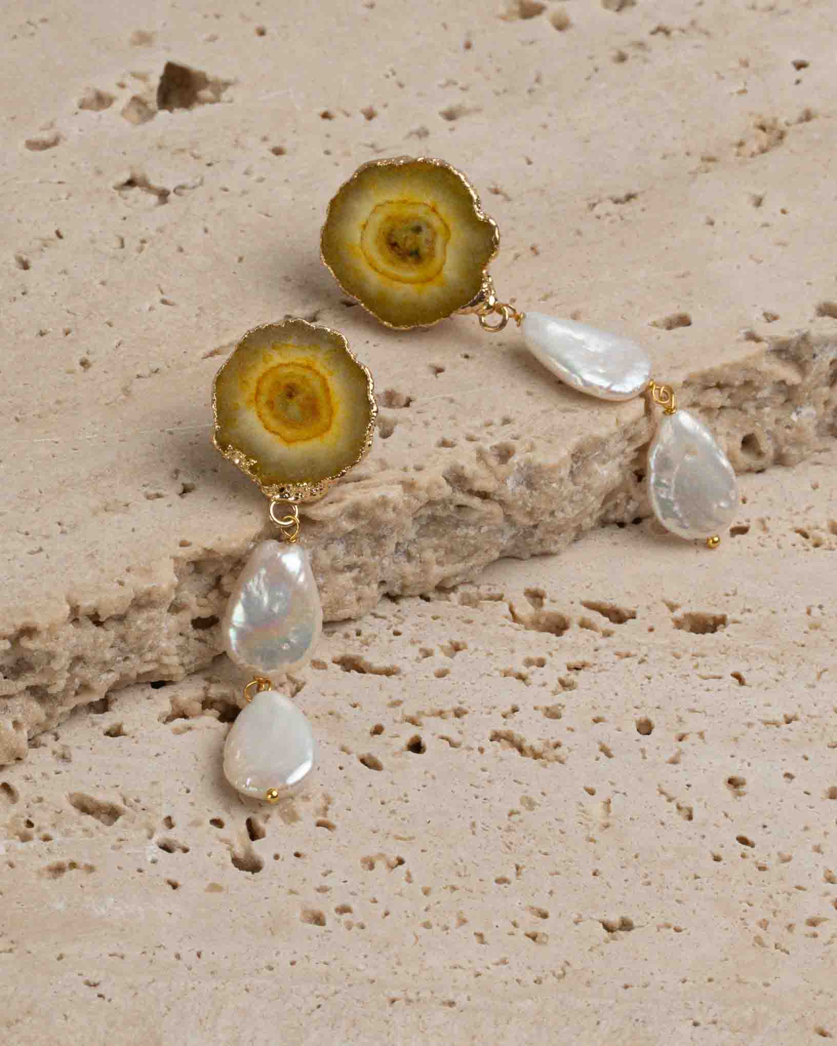 Ohrring Sole aus der Kollektion Galassia von Donna Rachele Jewelry