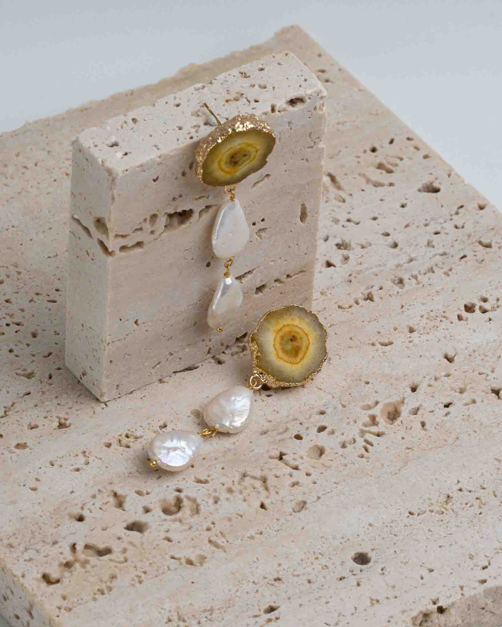 Ohrring Sole aus der Kollektion Galassia von Donna Rachele Jewelry