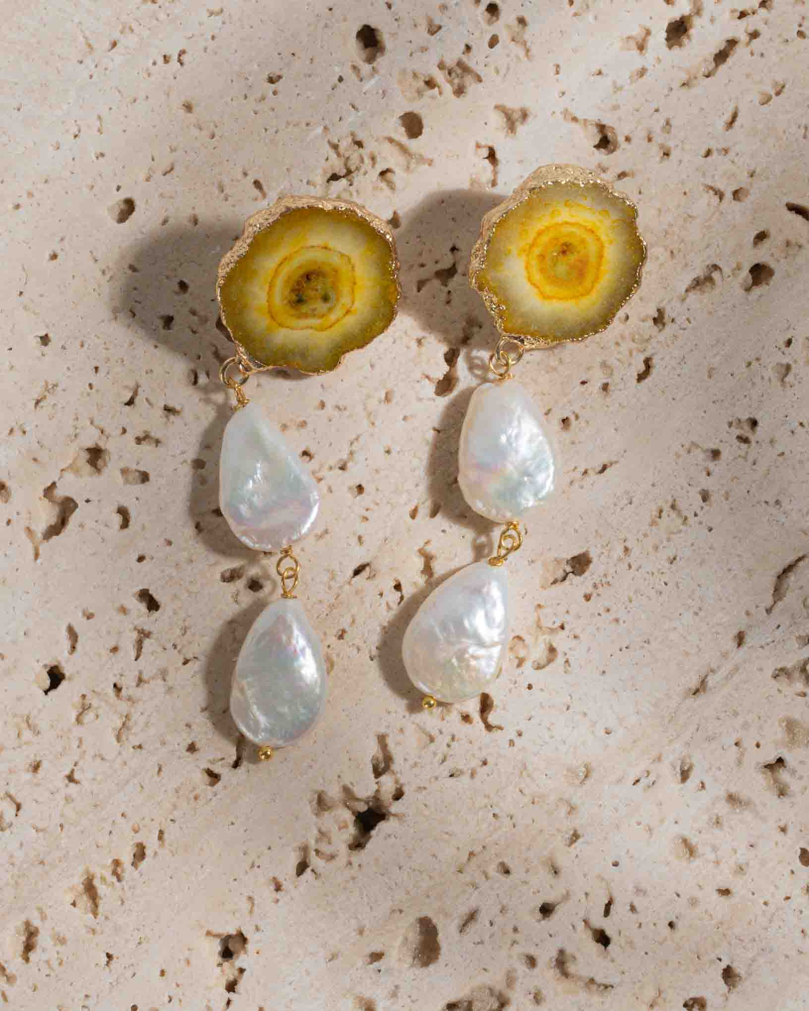 Ohrring Sole aus der Kollektion Galassia von Donna Rachele Jewelry
