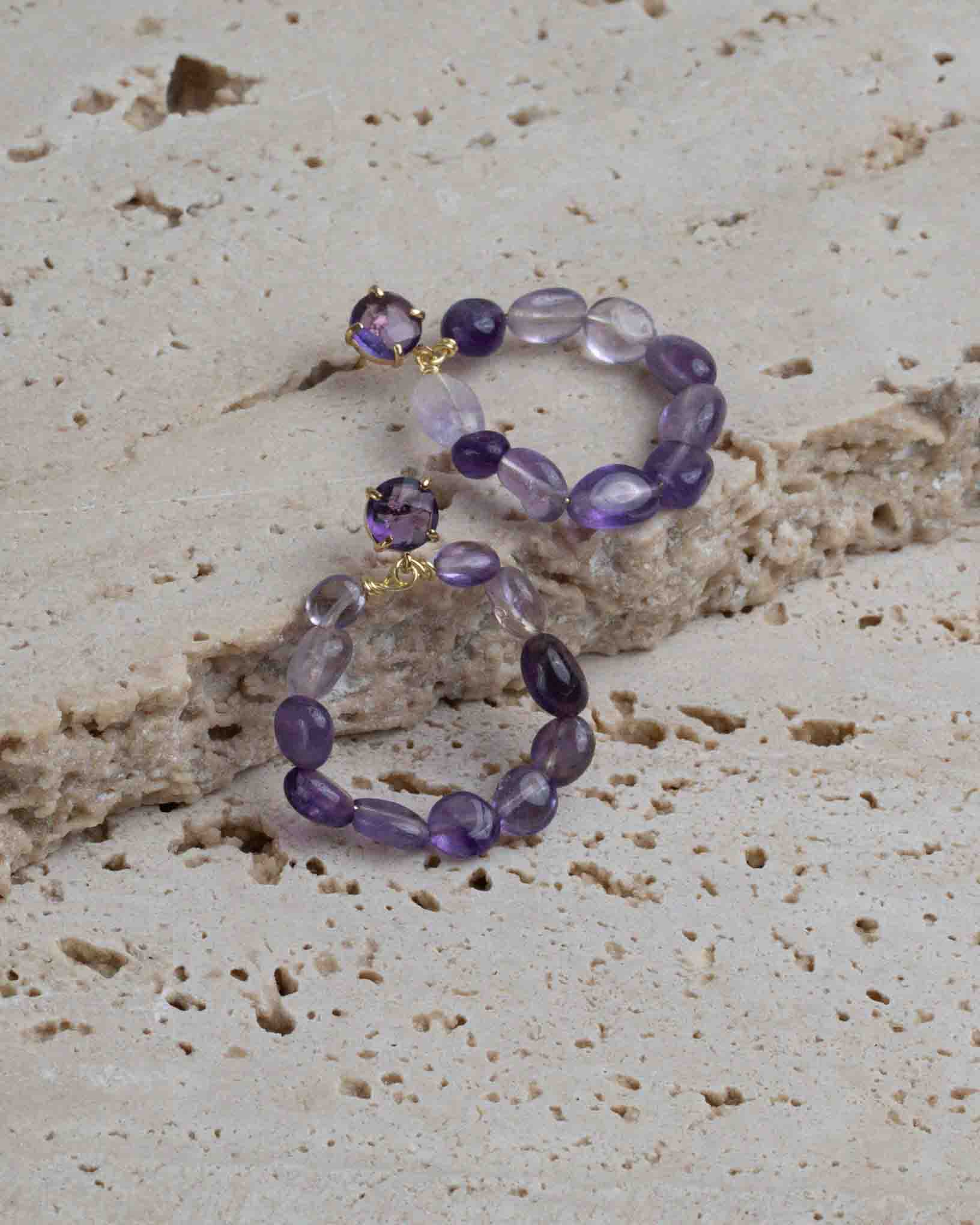 Ohrring Bambu aus der Kollektion I giardini la Mortella von Donna Rachele Jewelry