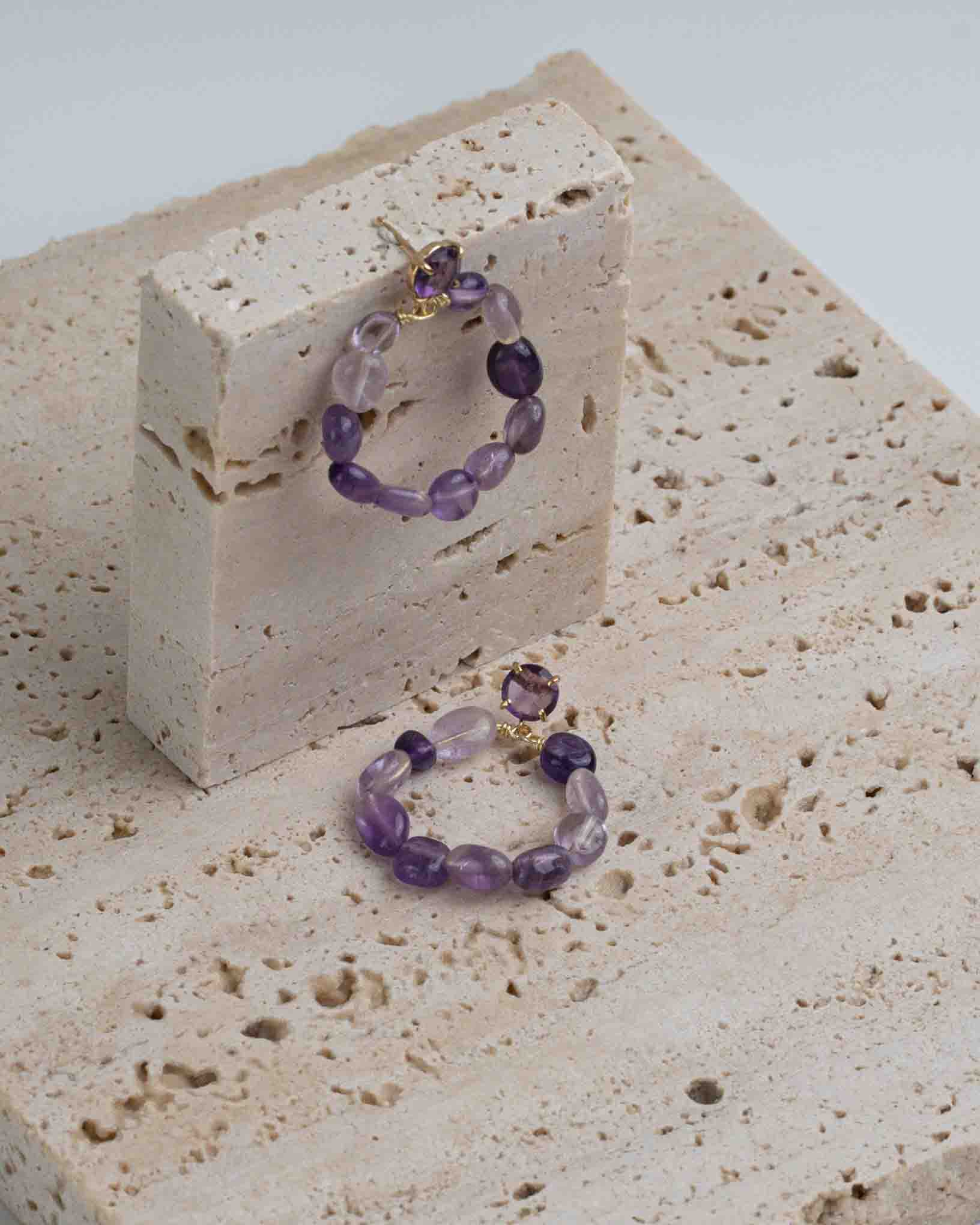 Ohrring Bambu aus der Kollektion I giardini la Mortella von Donna Rachele Jewelry