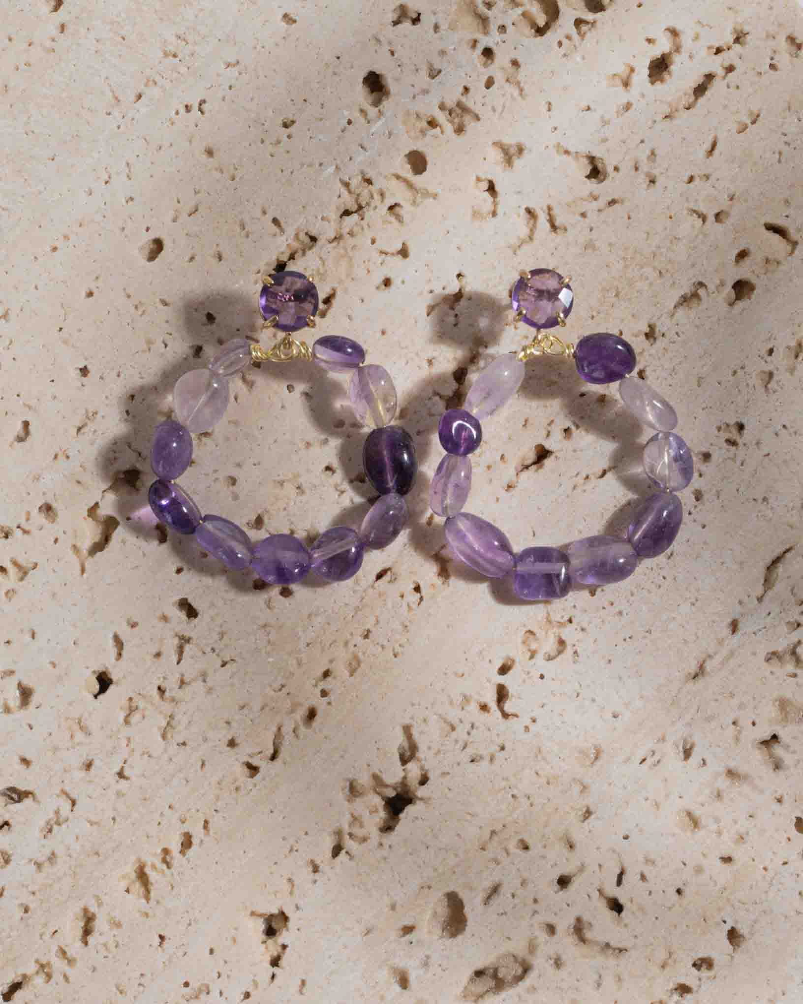 Ohrring Bambu aus der Kollektion I giardini la Mortella von Donna Rachele Jewelry