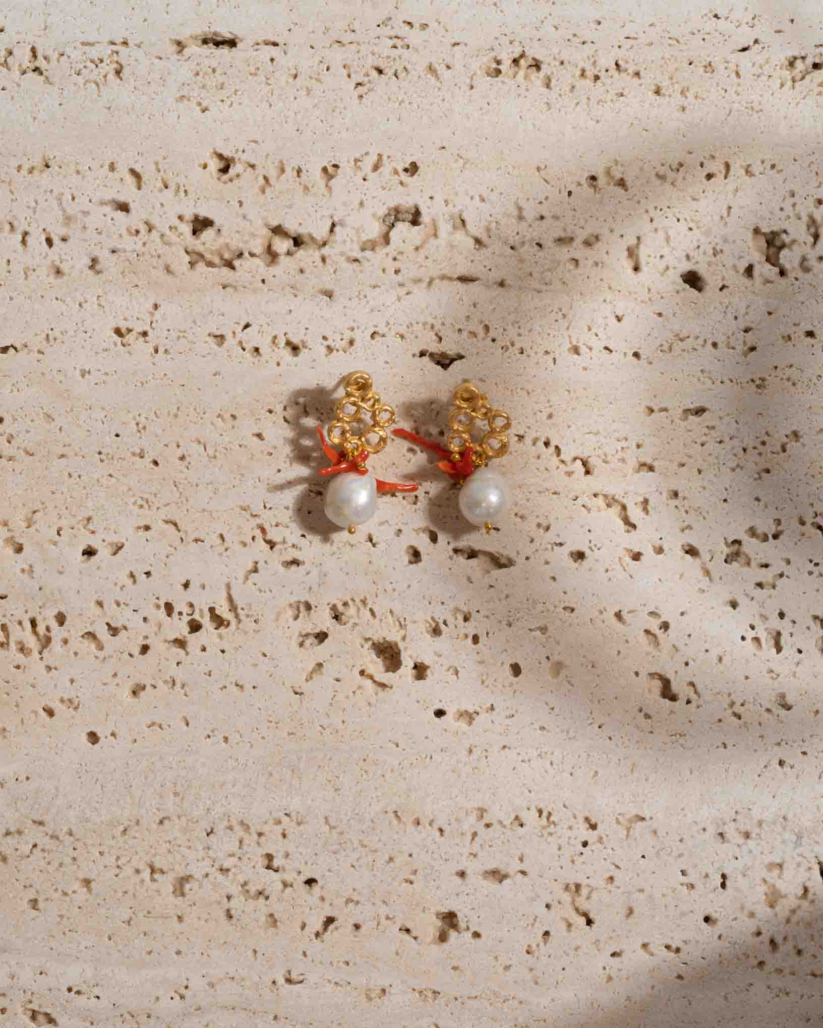 Ohrring Bora aus der Kollektion Perle e Coralli von Donna Rachele Jewelry