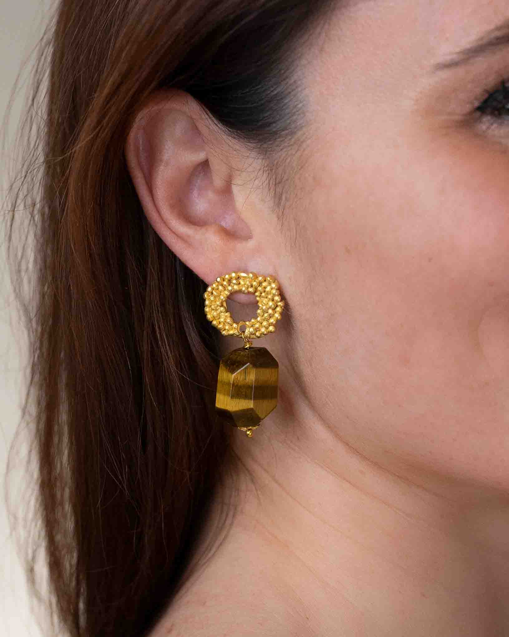 Ohrring Tigre aus der Kollektion Quattro Stagione von Donna Rachele Jewelry