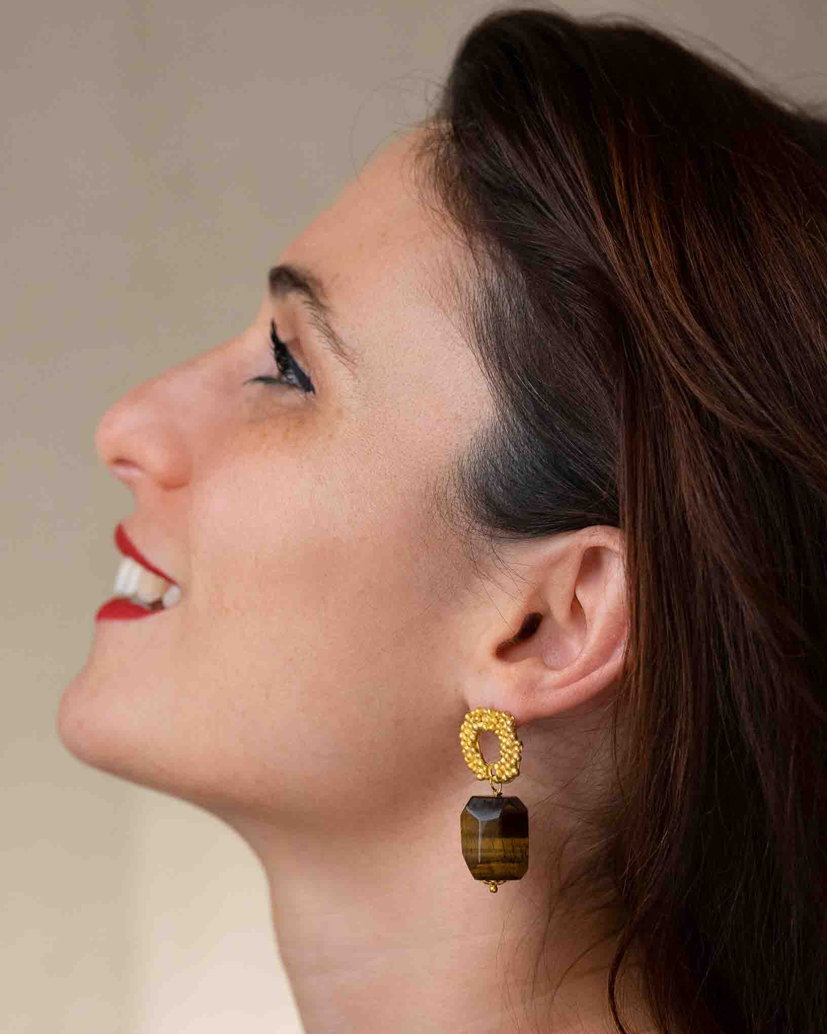 Ohrring Tigre aus der Kollektion Quattro Stagione von Donna Rachele Jewelry