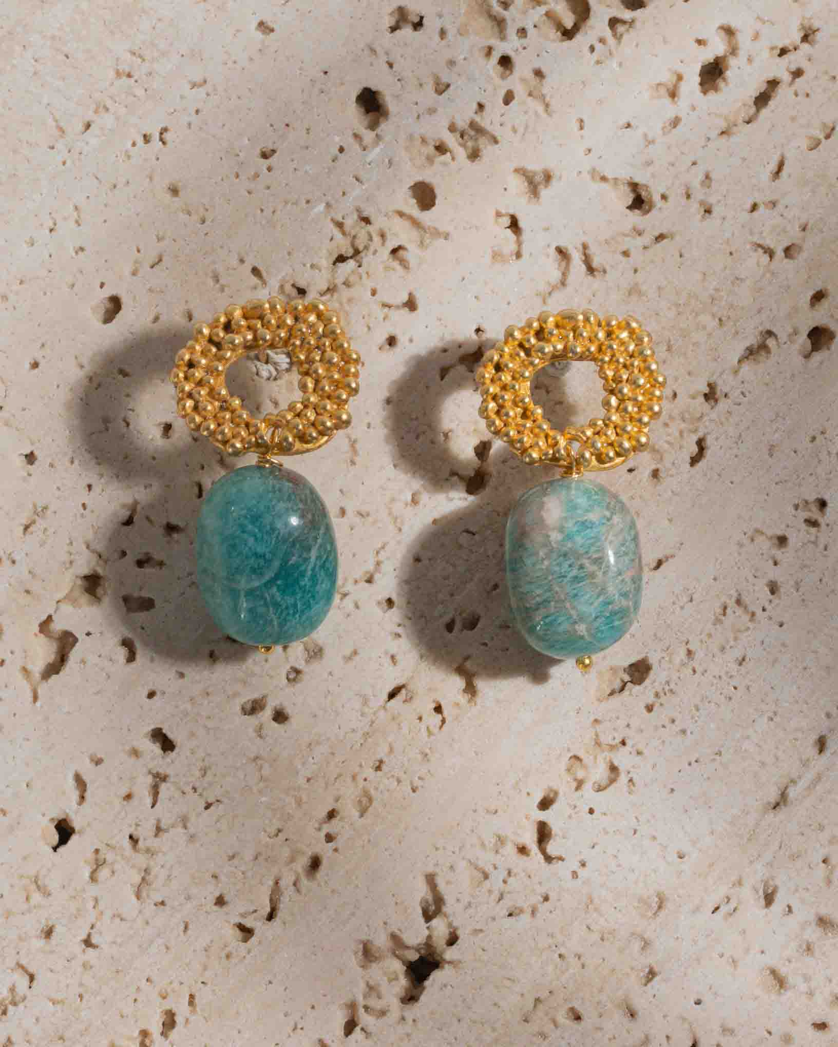 Ohrring Verde aus der Kollektion Quattro Stagione von Donna Rachele Jewelry