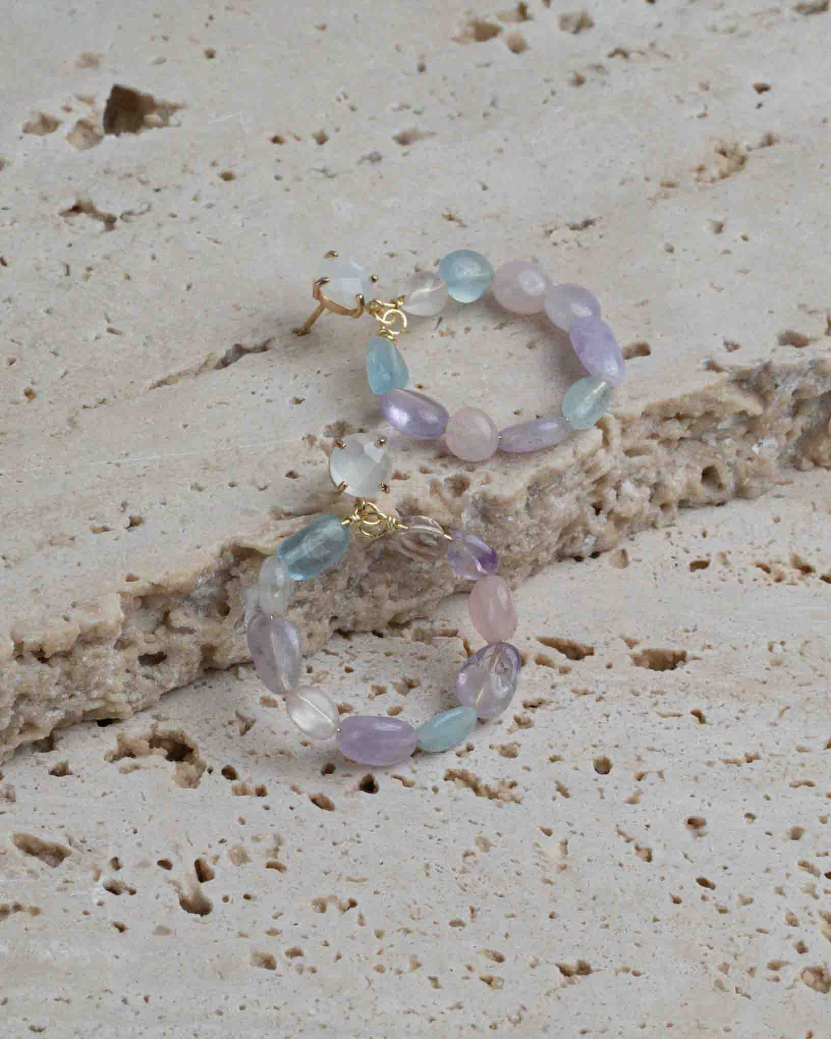 Ohrring Viola aus der Kollektion I giardini la Mortella von Donna Rachele Jewelry